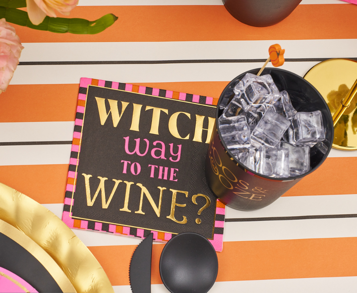 Boo Bold Cocktail Napkins - Gabrielle's Biloxi