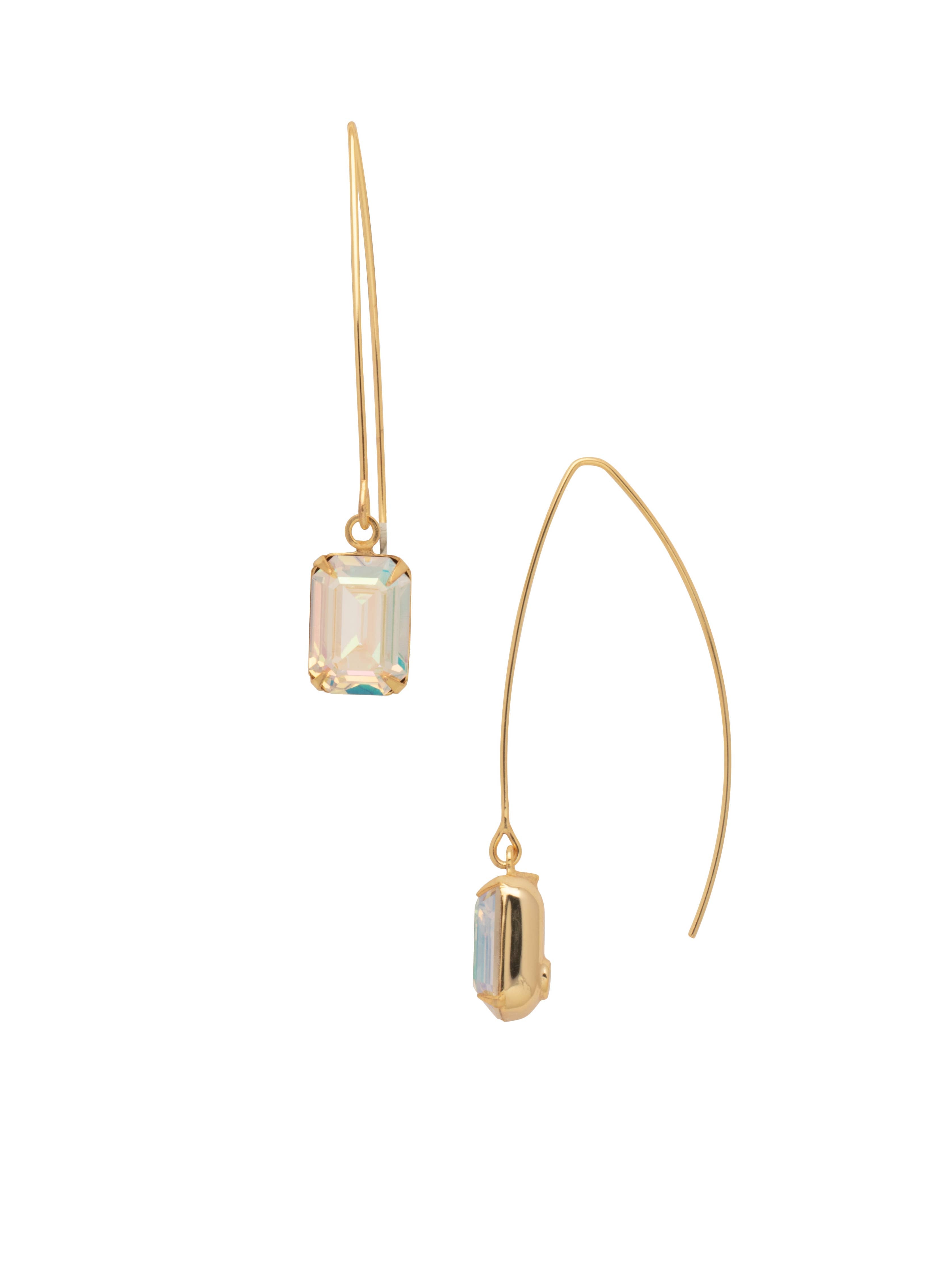 Bobbi Threader Dangle Earrings - Crystal Aurora Borealis - Gabrielle's Biloxi