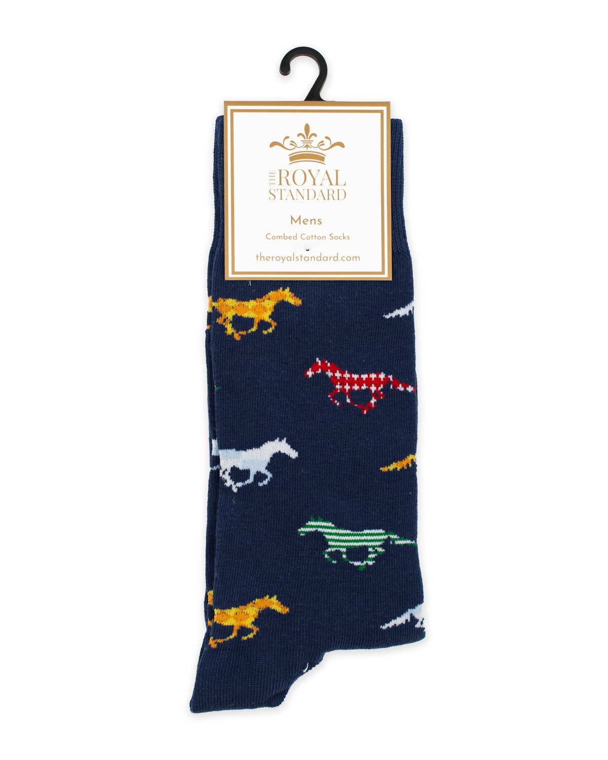 Men's Jockey Socks   Navy/Multi   One Size