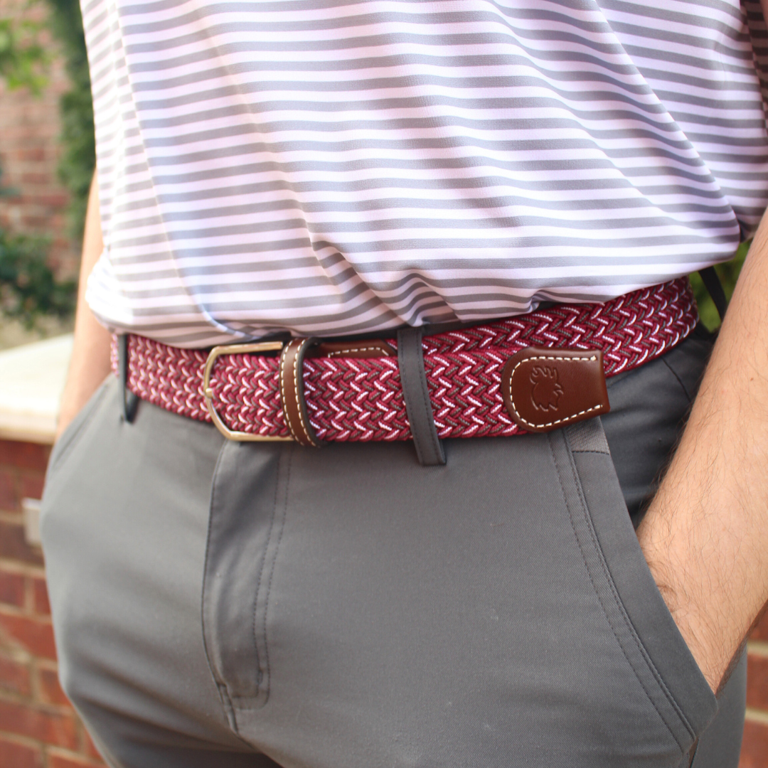 The Blackjack Woven Elastic Stretch Belt