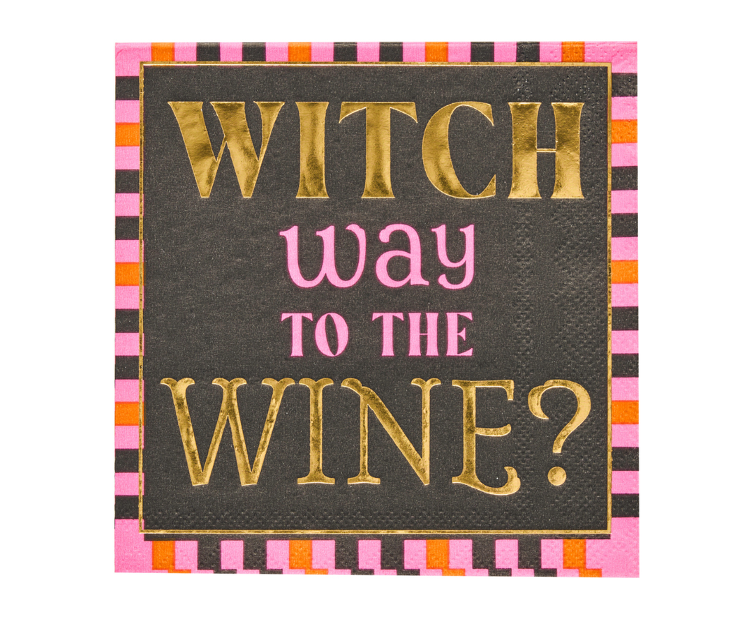 Boo Bold Cocktail Napkins - Gabrielle's Biloxi