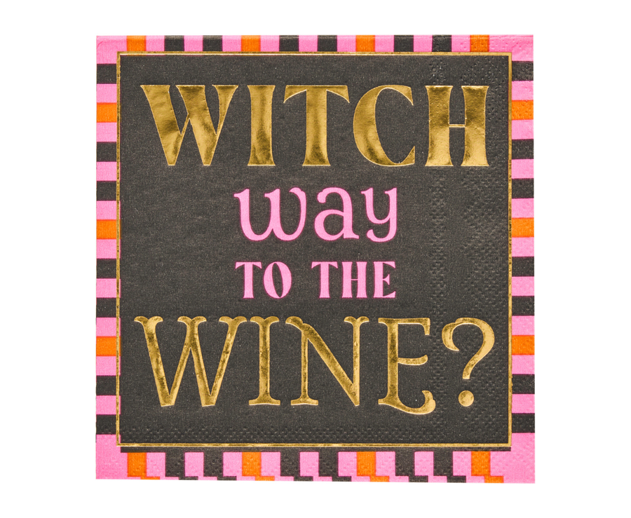 Boo Bold Cocktail Napkins - Gabrielle's Biloxi