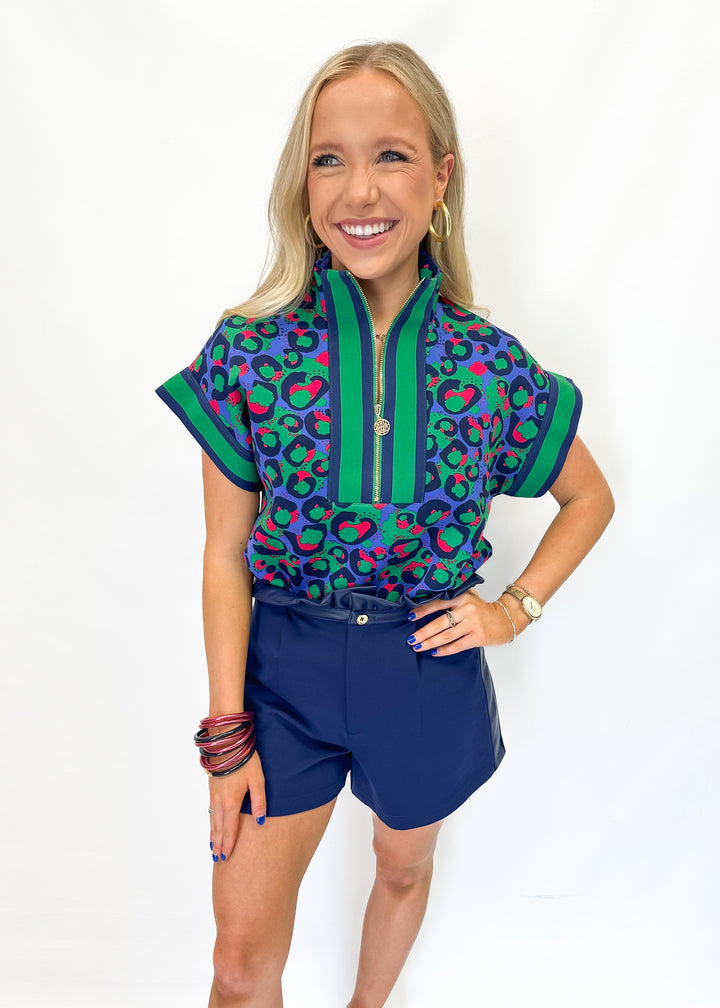 Emily McCarthy Poppy Pullover - Freckle Spot Cheetah - Gabrielle's Biloxi