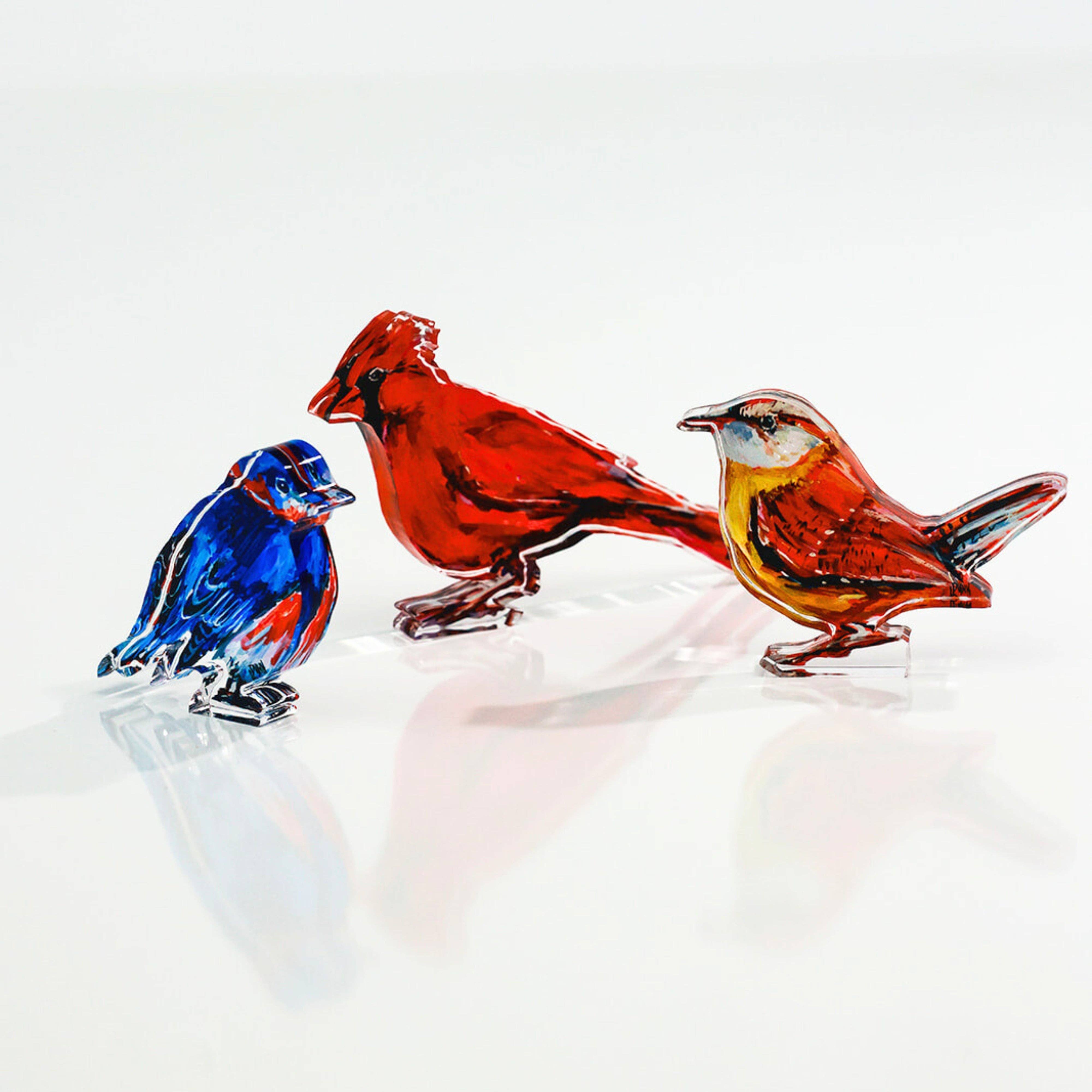 Lauren Dunn Messenger Cardinal Acrylic - Gabrielle's Biloxi