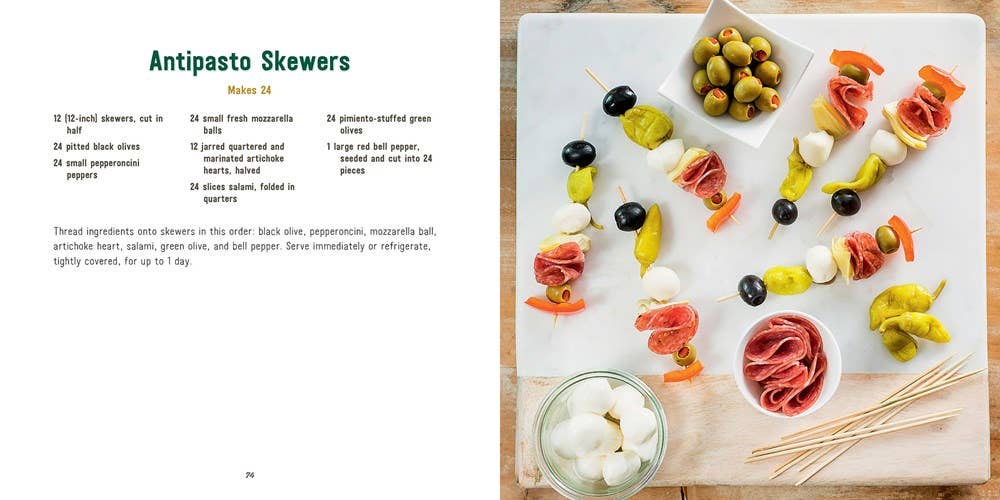 Small Bites: Skewers, Sliders, and Other Party Eats Cookbook - Gabrielle's Biloxi