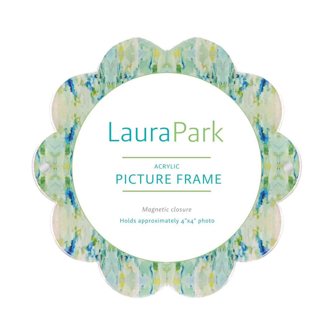 Wintergreen Acrylic Round Picture Frame - Gabrielle's Biloxi