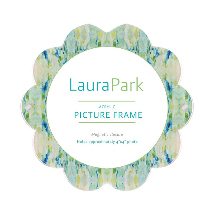 Wintergreen Acrylic Round Picture Frame - Gabrielle's Biloxi