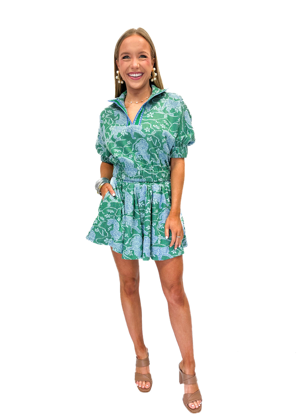 Emily McCarthy Swing Short - Tigress - Gabrielle's Biloxi