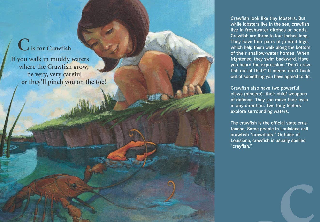 P is for Pelican: A Lousiana Alphabet - Gabrielle's Biloxi