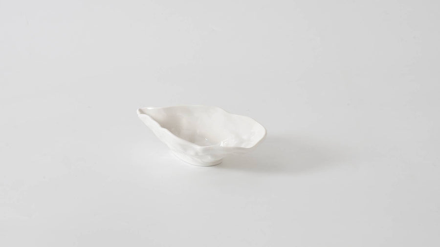 Pampa Bay Small Oyster Bowl in Melamine - White - Gabrielle's Biloxi