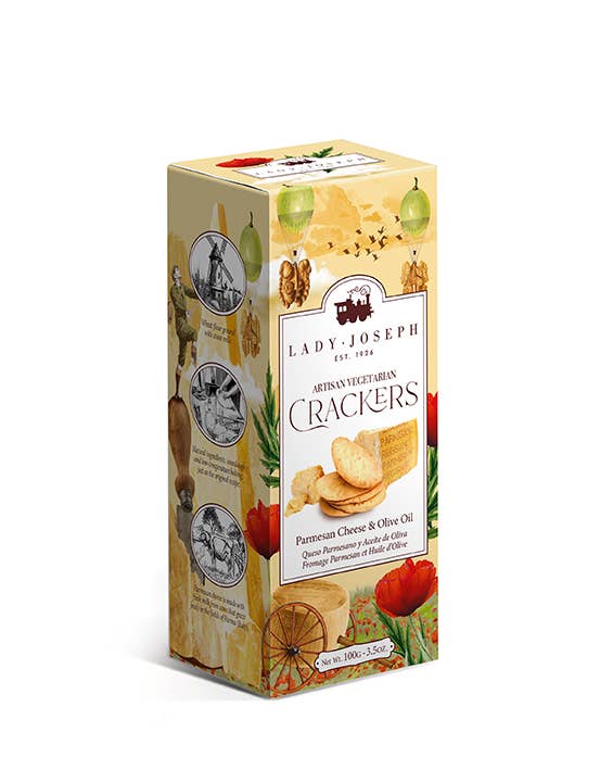 Parmesan and Olive Oil Crackers - Gabrielle's Biloxi