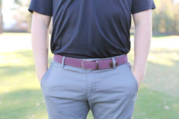 The Biloxi Woven Stretch Belt - Gabrielle's Biloxi