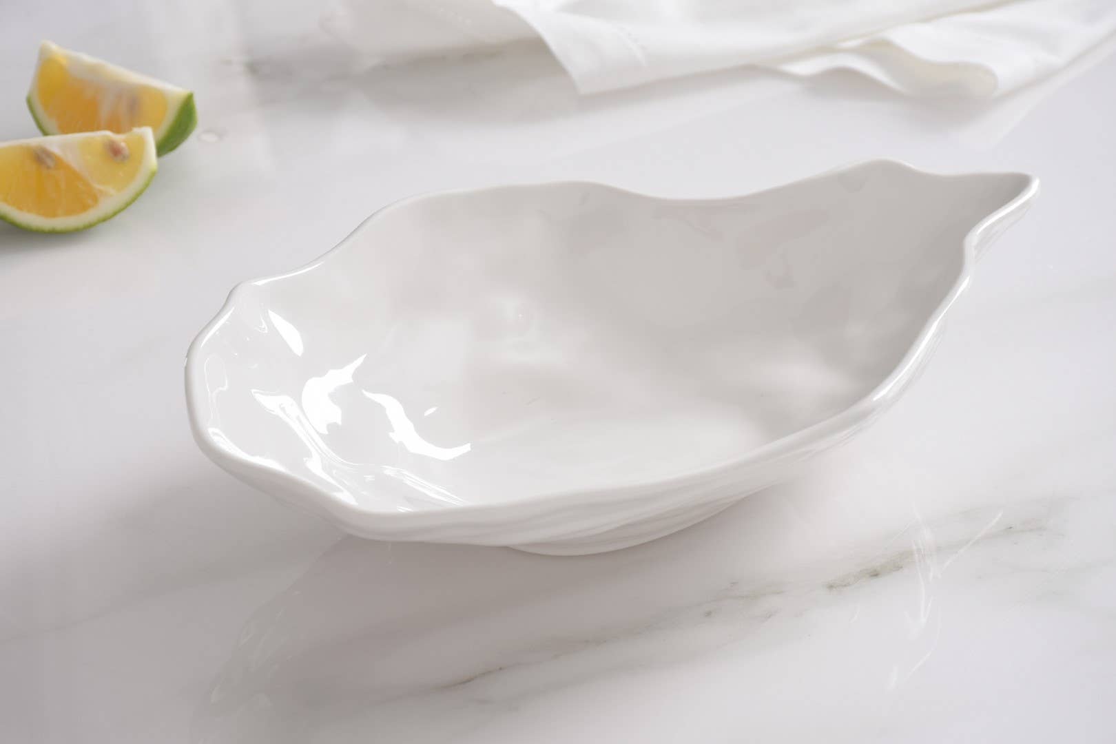 Pampa Bay Medium Oyster Bowl in Shatterproof Melamine - Gabrielle's Biloxi