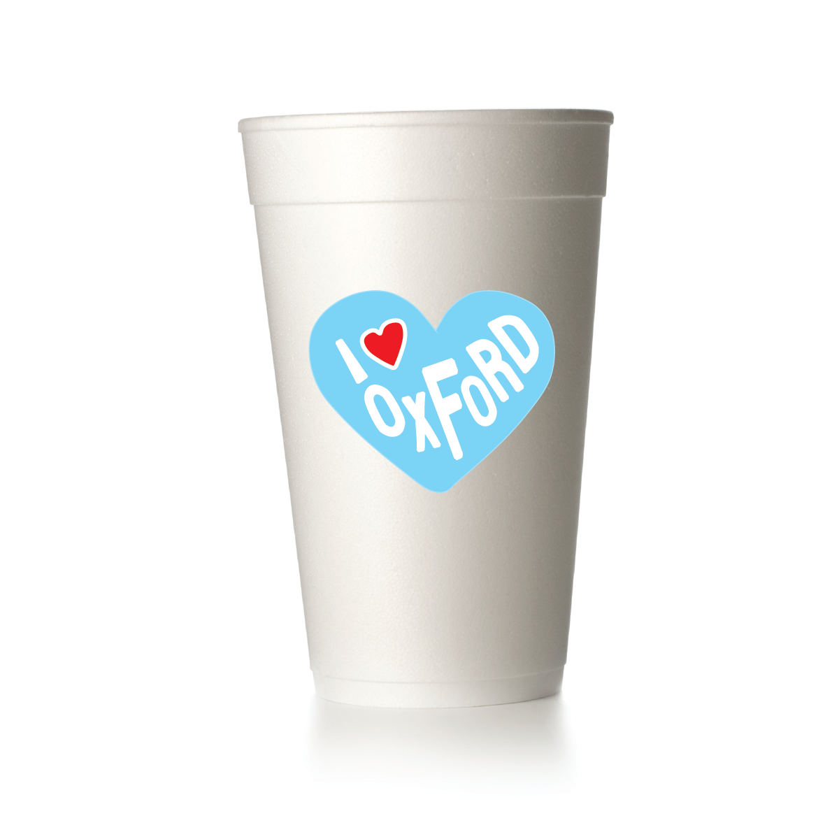 I Love Oxford Cups - Foam
