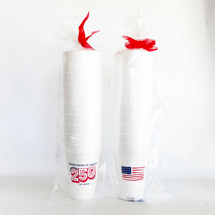 July 4th/Patriotic-America USA 250th Foam Cup