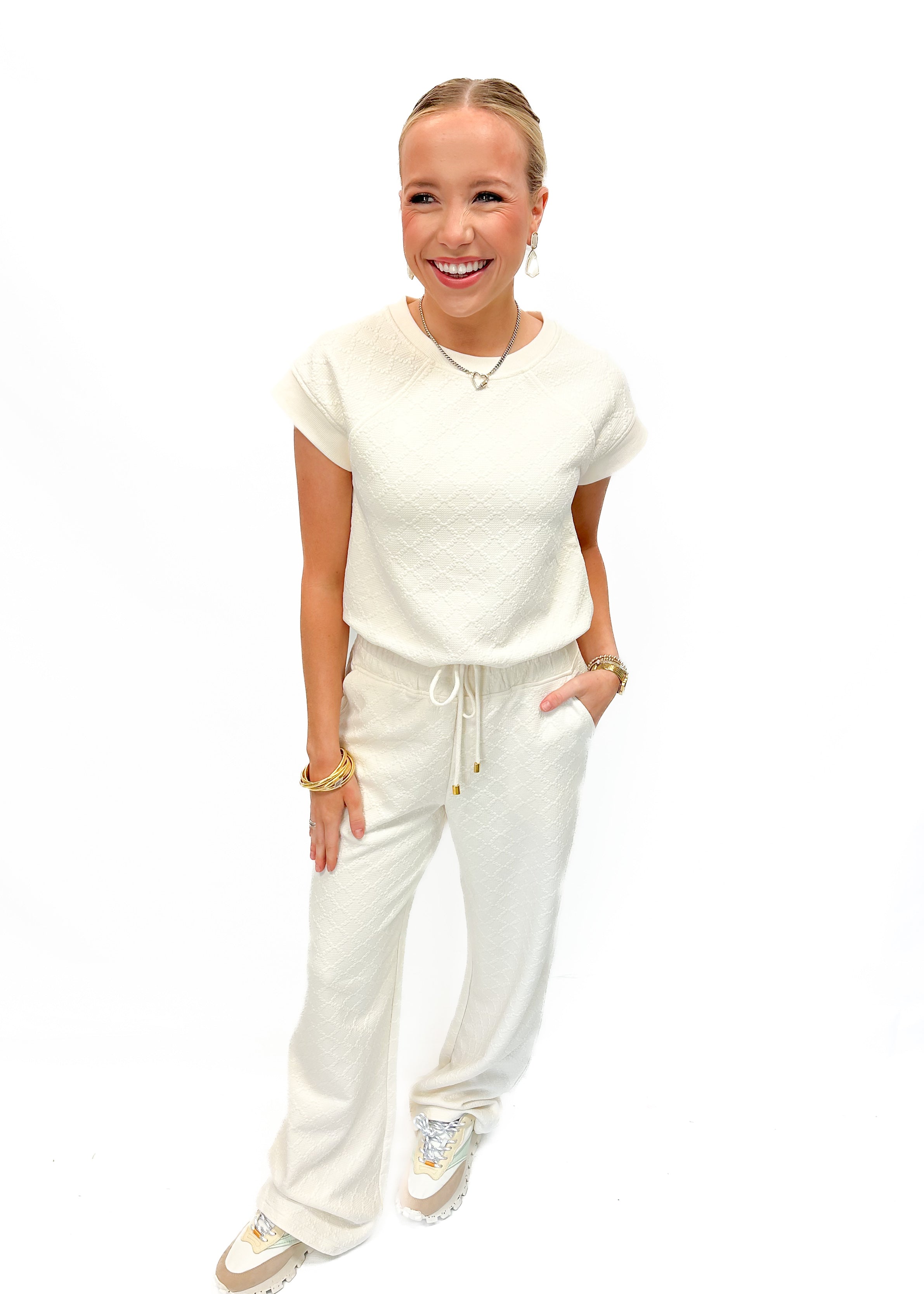 Sundays Louelle Pants - Cream - Gabrielle's Biloxi