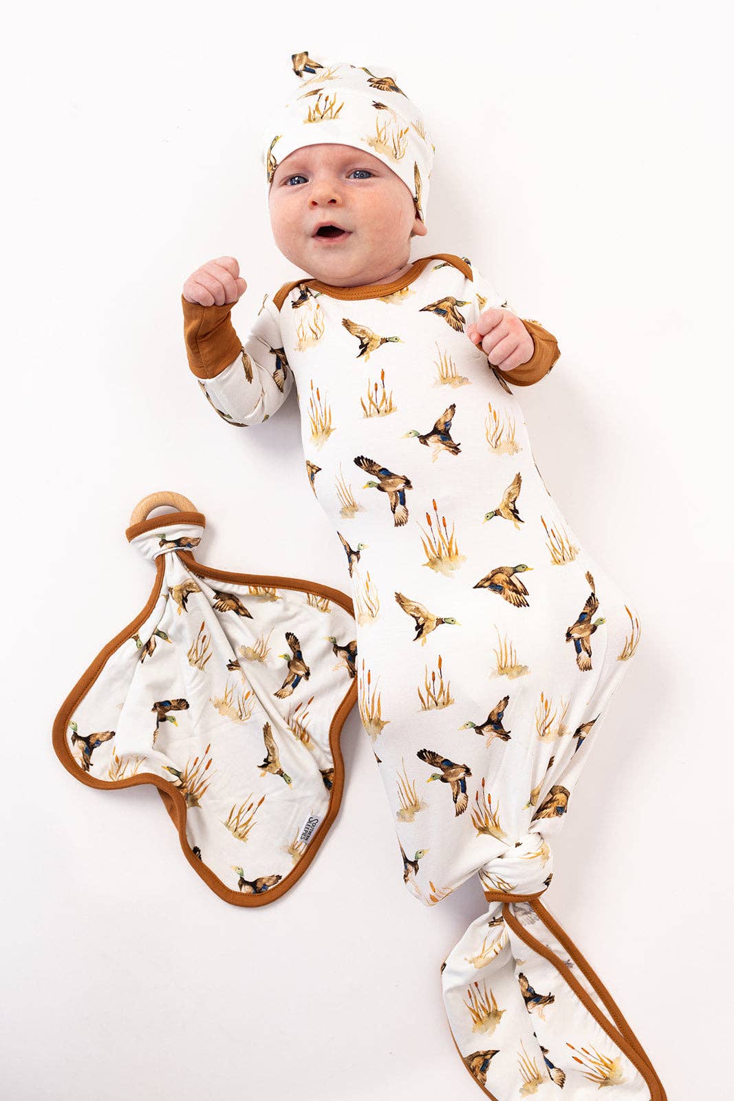 Ducks Bamboo Knotted Gown - Gabrielle's Biloxi