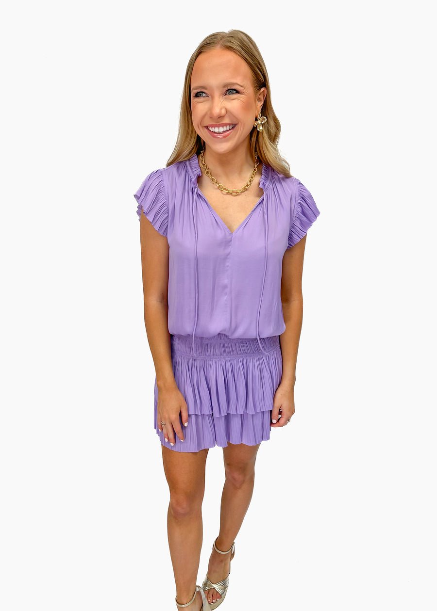 LBLOX Mini Dress - Lavender - Gabrielle's Biloxi