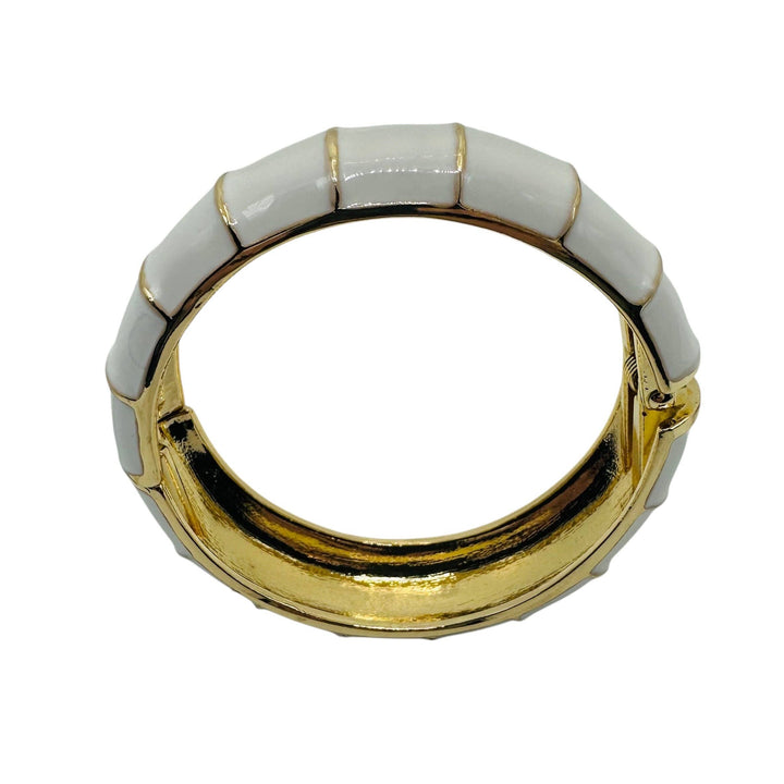 White Bamboo Bracelet - Gabrielle's Biloxi