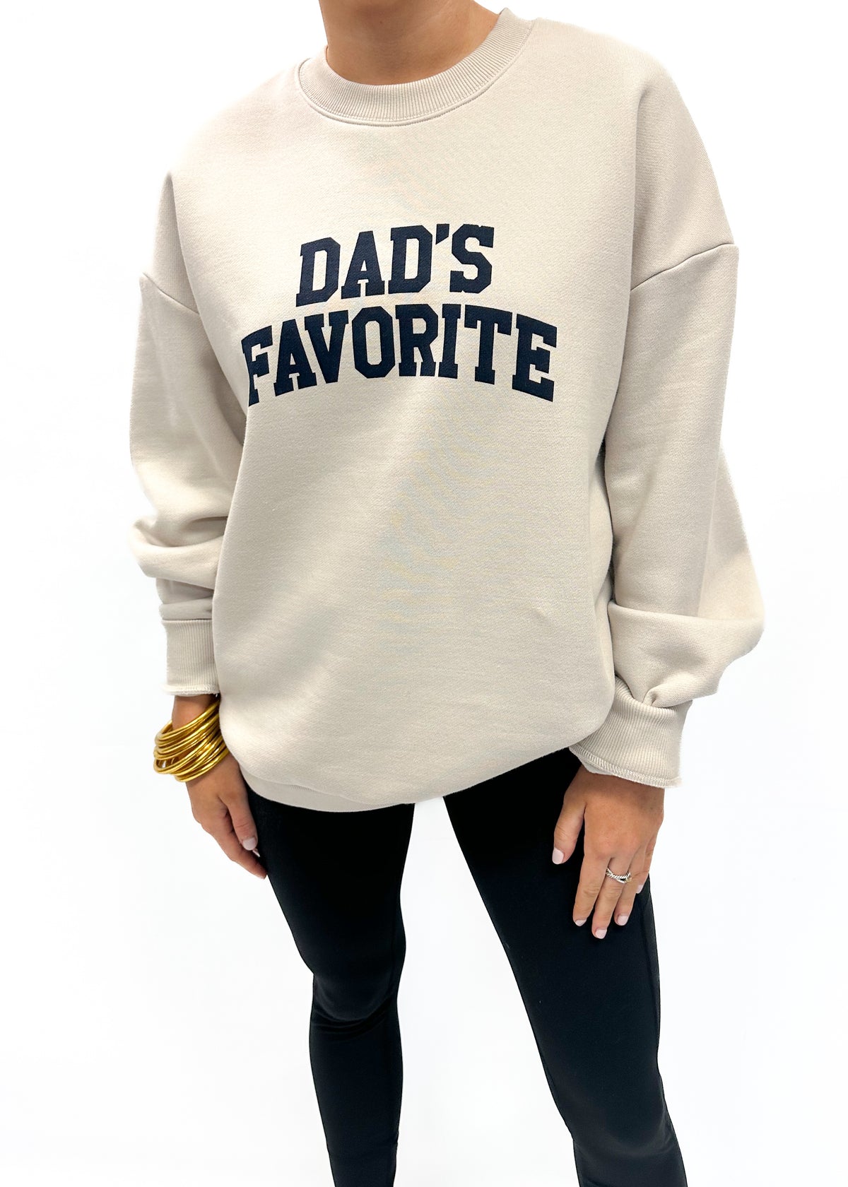 Favorite Daughter Dad's Favorite Sweatshirt - Gabrielle's Biloxi