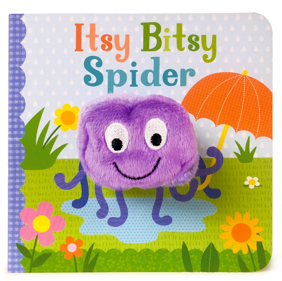 Itsy Bitsy Spider Nursery Rhyme Finger Puppet Board Book - Gabrielle's Biloxi