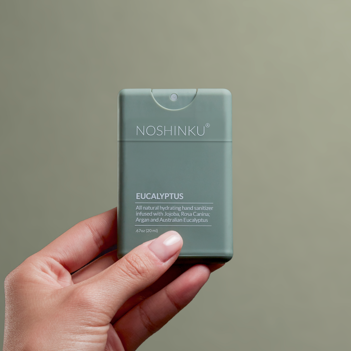 REFILLABLE Eucalyptus Moisturizing Pocket Hand Sanitizer - Gabrielle's Biloxi