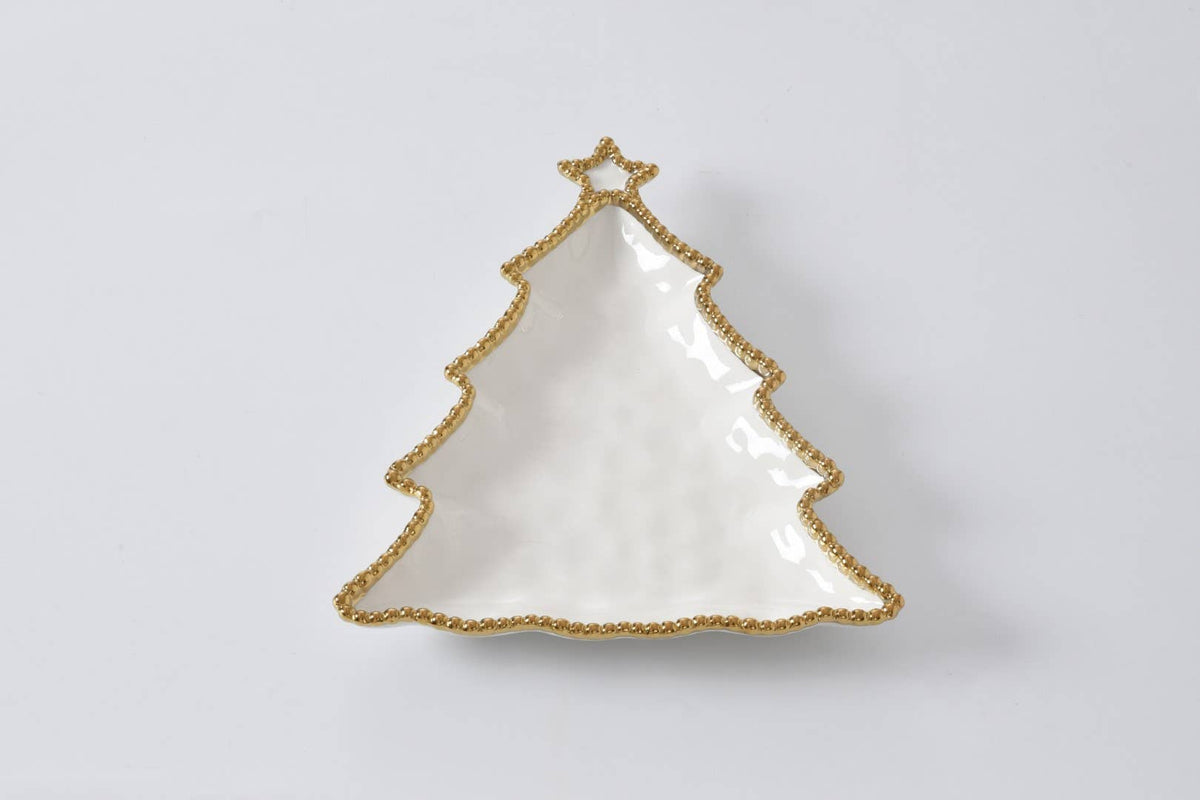Pampa Bay Christmas Tree Platter - Gabrielle's Biloxi