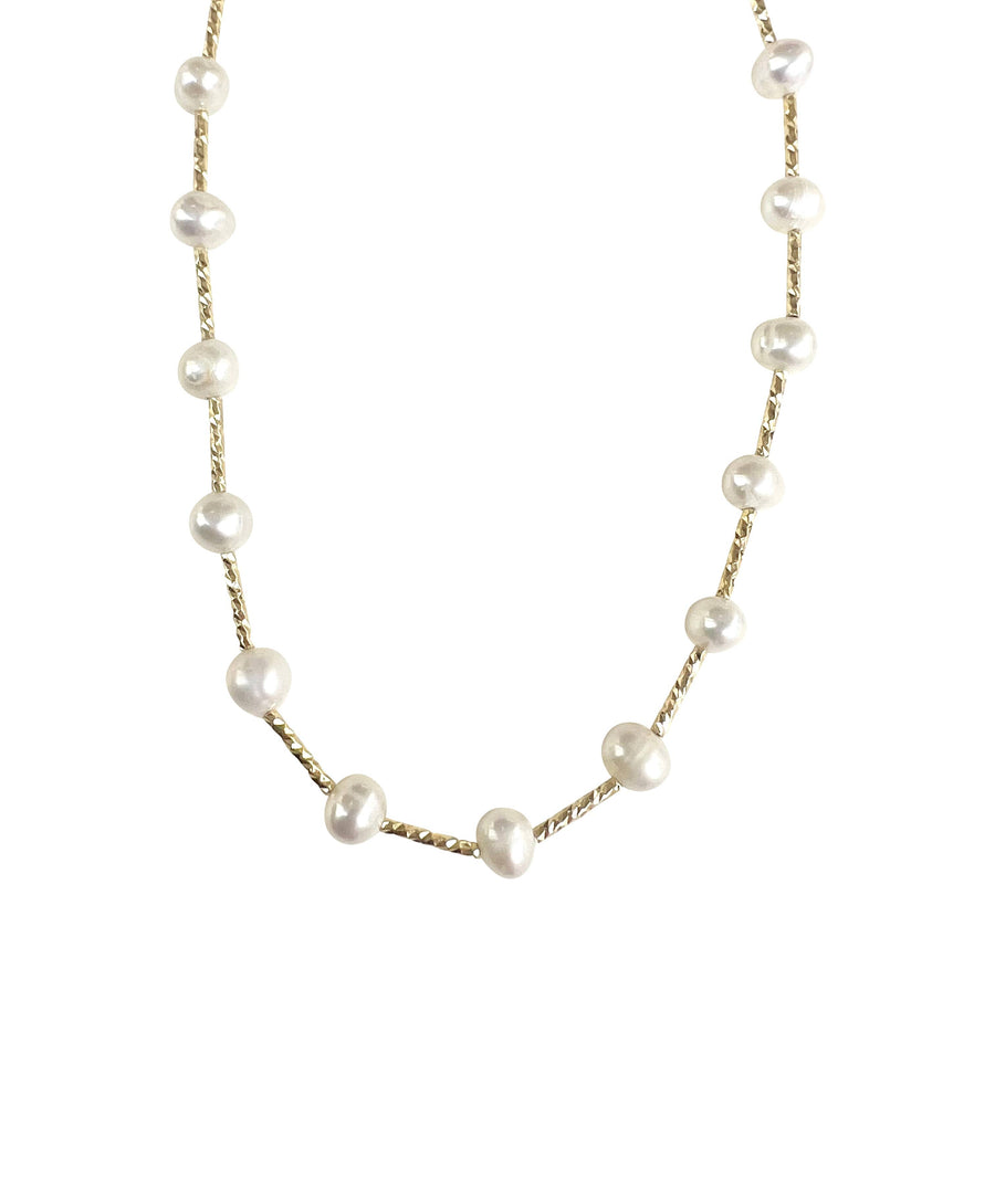 Halo Pearl Necklace - Gabrielle's Biloxi