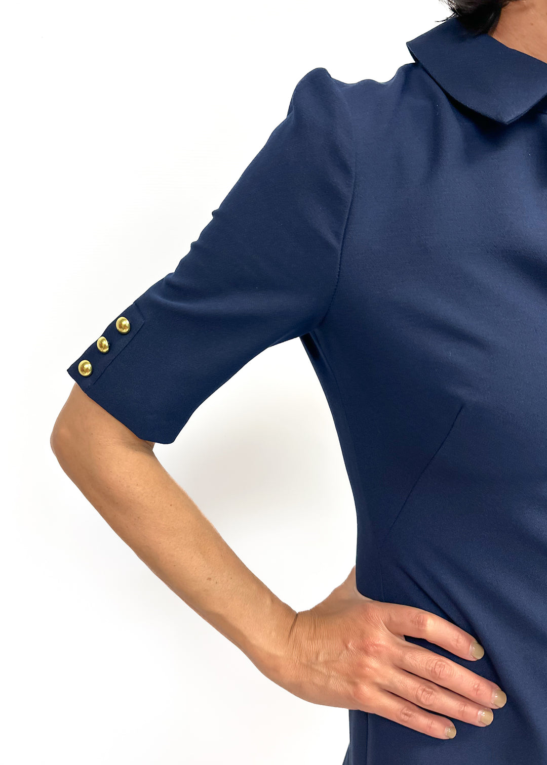 Black Halo Rami Dress - Navy - Gabrielle's Biloxi