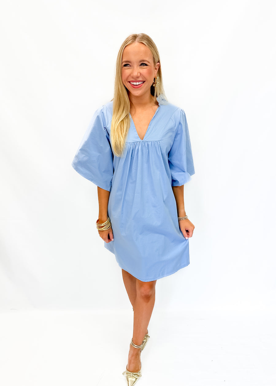 Sofia Nicola Dress - Celeste - Gabrielle's Biloxi