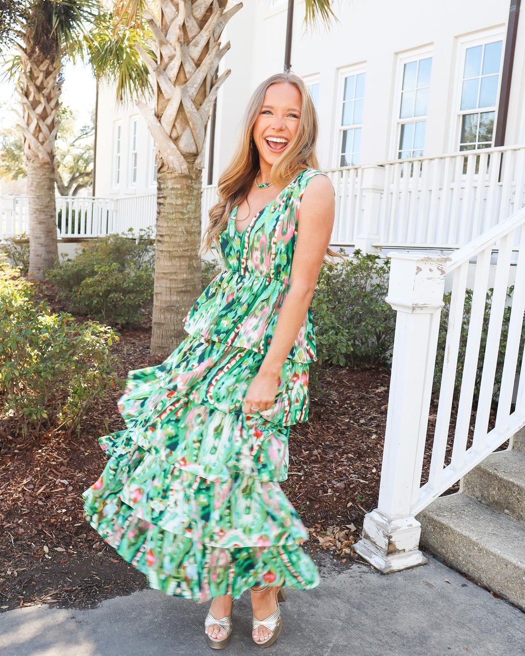 LBLOX Tiered Ruffle Dress - Gabrielle's Biloxi