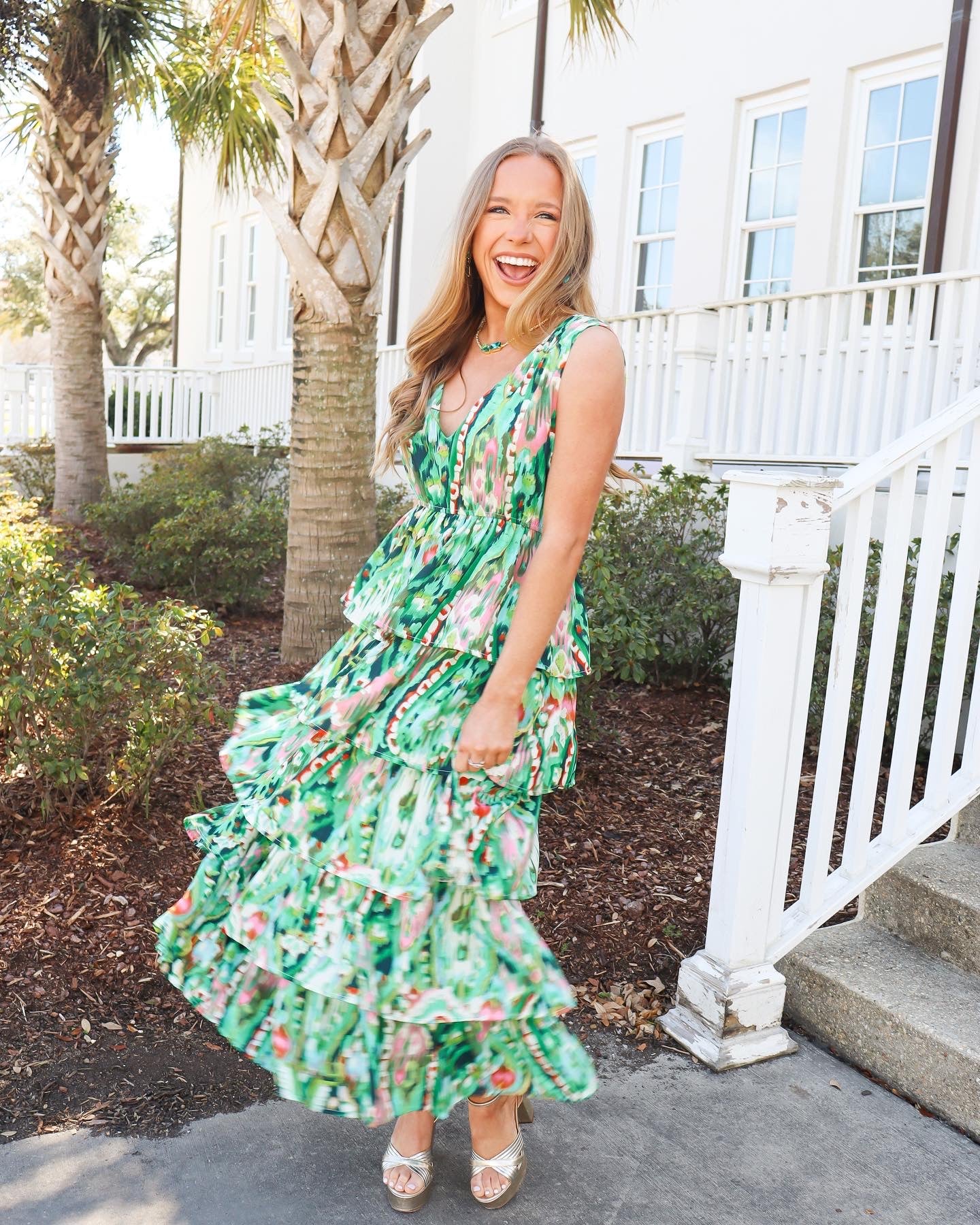 LBLOX Tiered Ruffle Dress - Gabrielle's Biloxi