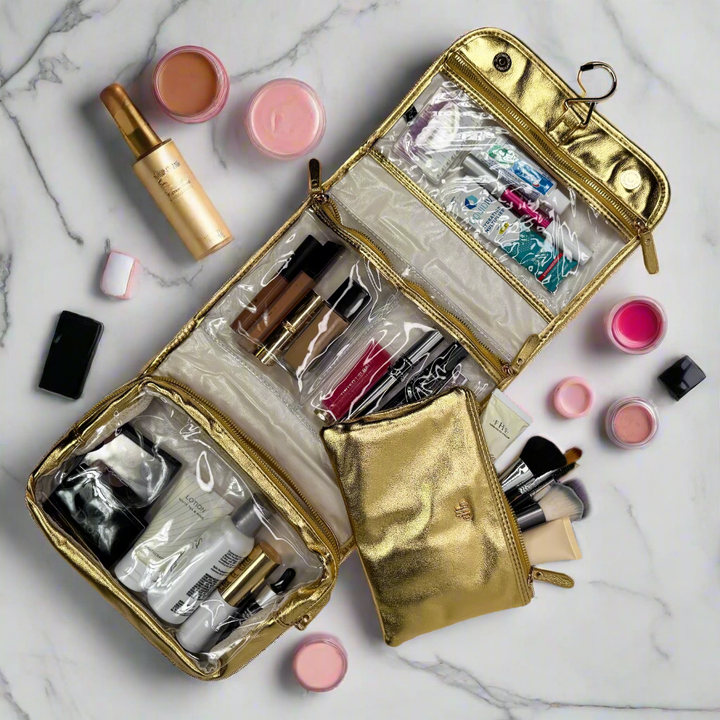 PurseN Classic Toiletry Case - 24 Karat