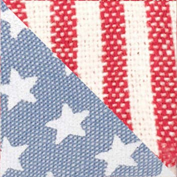 Stars and Stripes Summer Memorial Day Lady Dog Bow - Gabrielle's Biloxi
