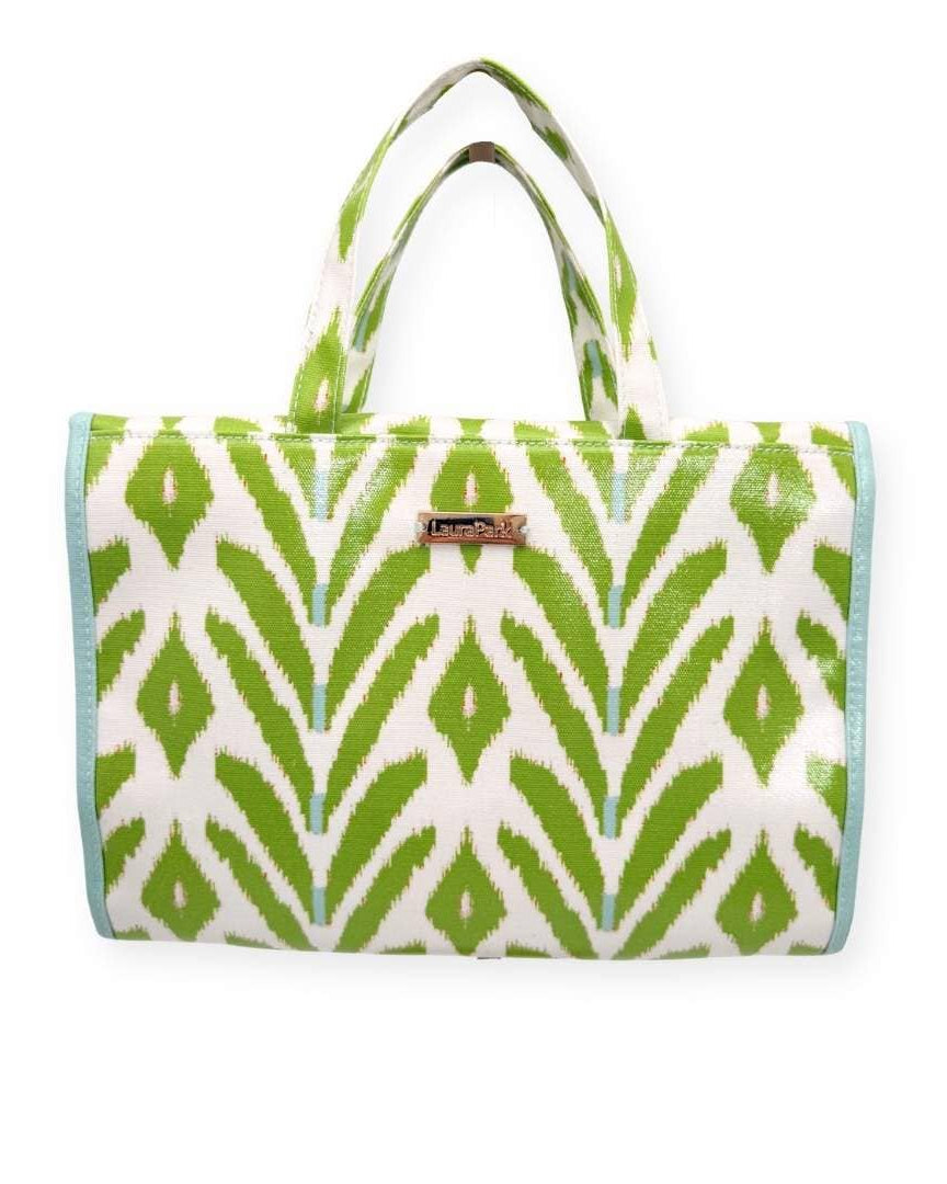 Laura Park Hanging Travel Case - Petite Frond Green