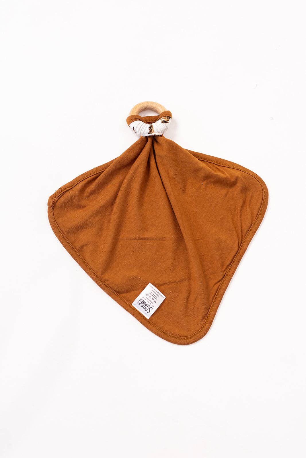 Ducks Bamboo Lovie with Wooden Ring - Gabrielle's Biloxi