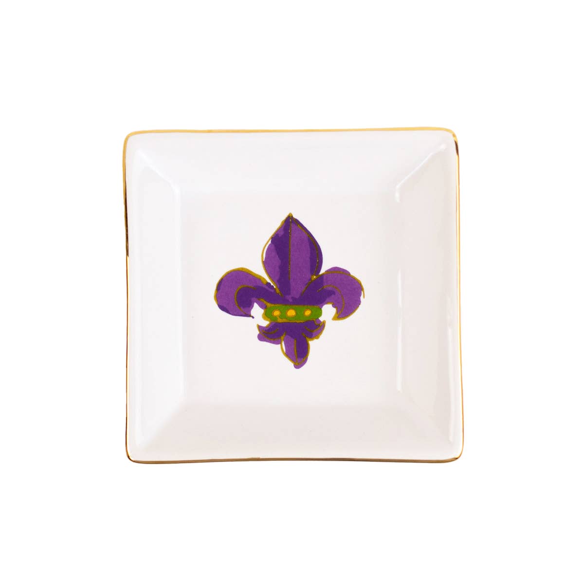 Orleans Trinket Dish - - 4x4 - Gabrielle's Biloxi