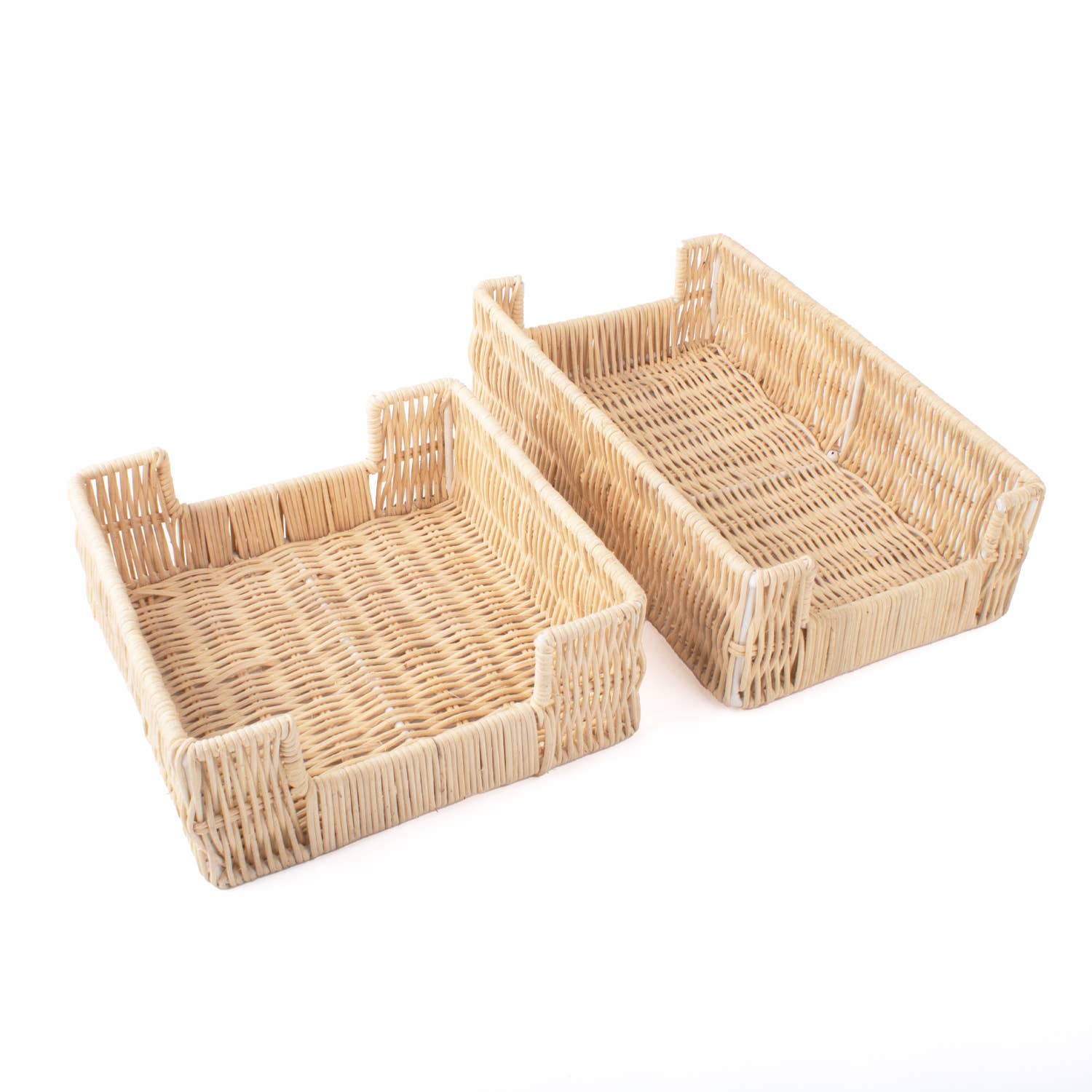 Natural Rattan Beverage Napkin Tray - Gabrielle's Biloxi