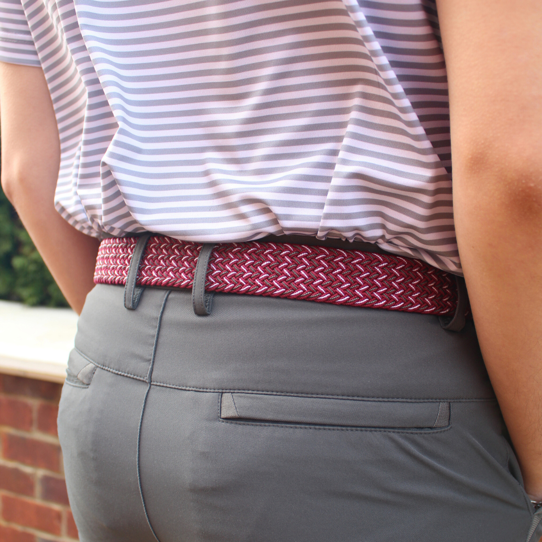 The Blackjack Woven Elastic Stretch Belt