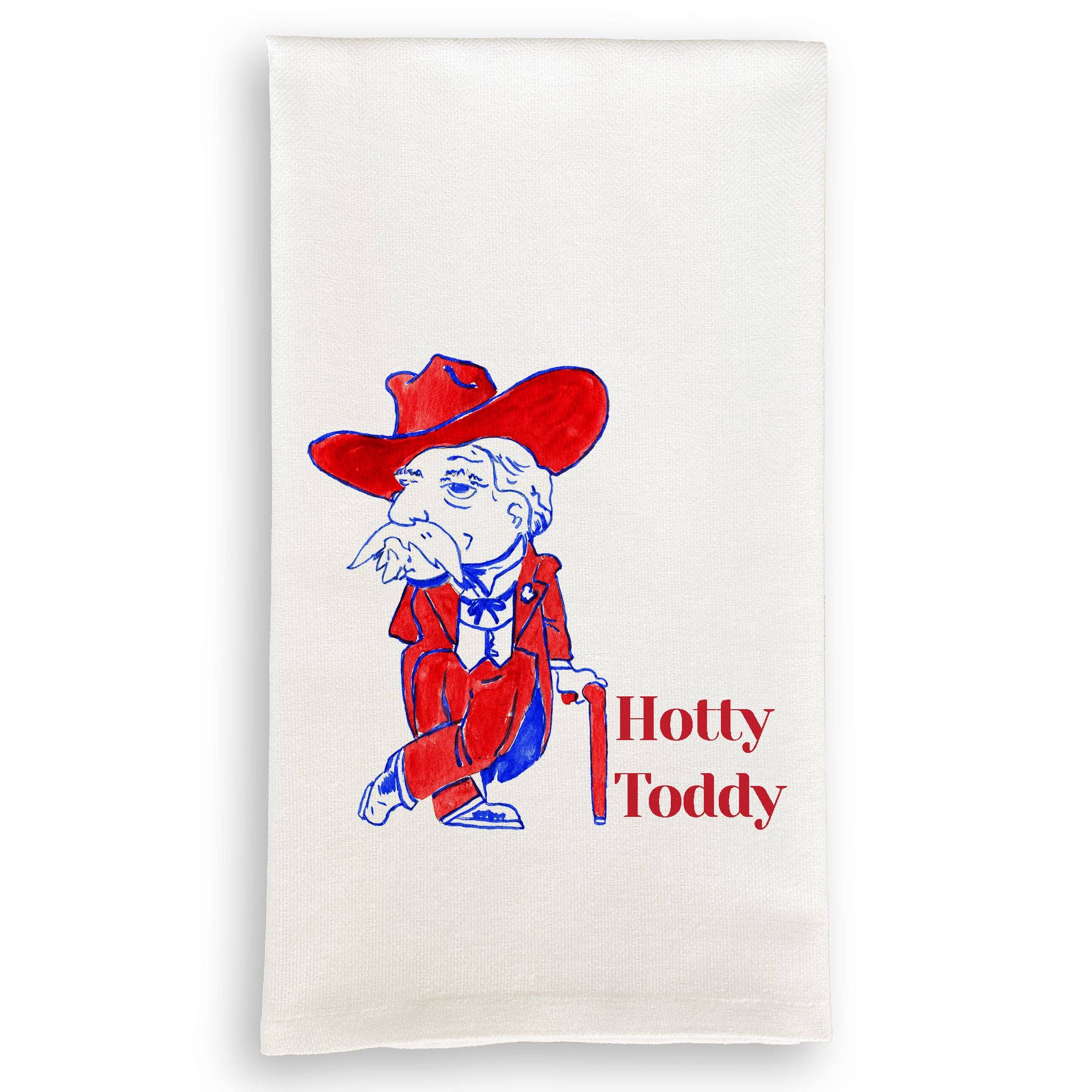 Oxford Mississippi Mascot Dishtowel