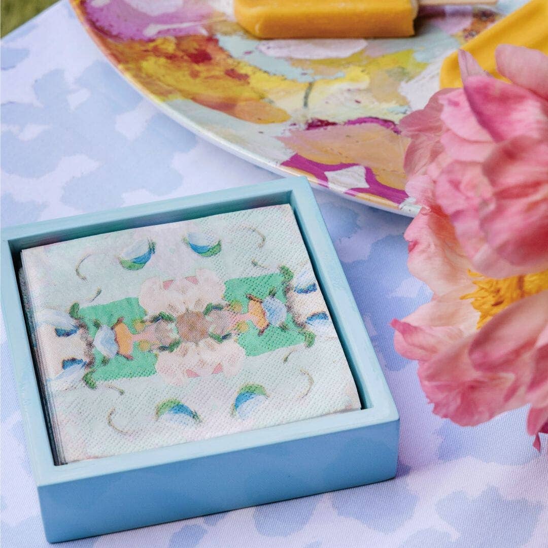 Laura Park Bamboo Cocktail Napkin Holder