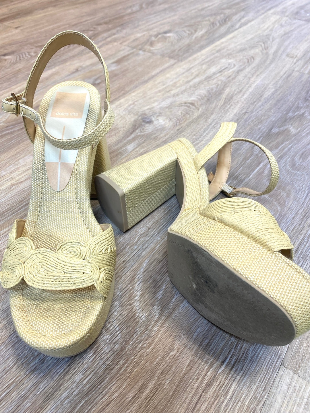 Dolce Vita Tinaya - Light Natural Raffia - Gabrielle's Biloxi