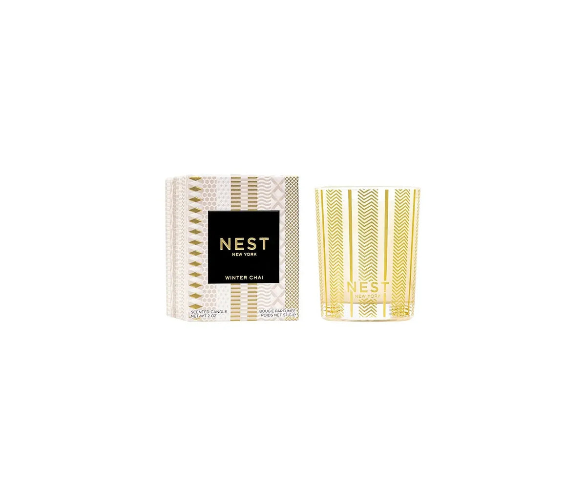 Nest Votive Candle Trio Set - Holiday, Birchwood Pine, Winter Chai - Gabrielle's Biloxi