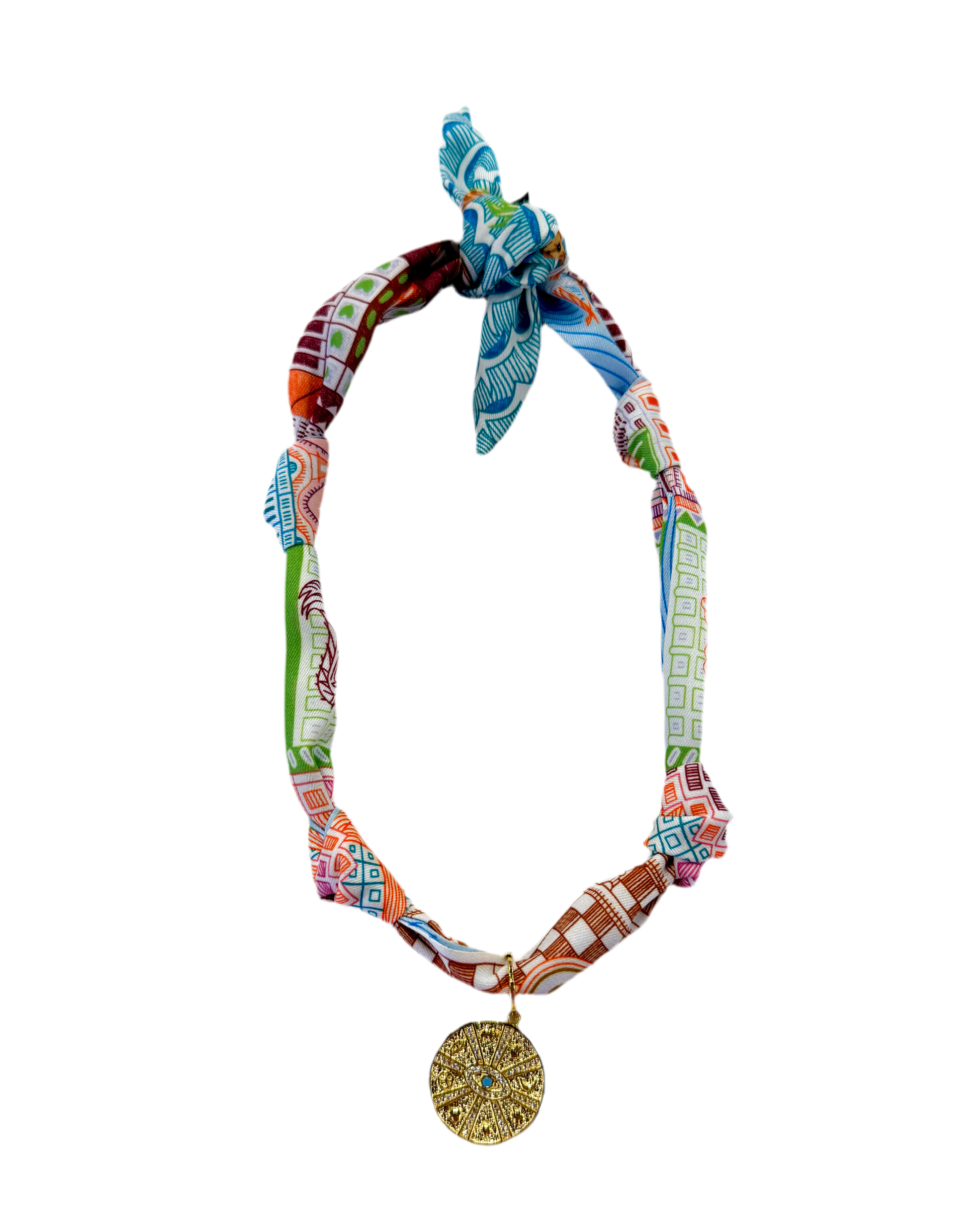 Scarf Necklace - Paisley Paradise - Gabrielle's Biloxi