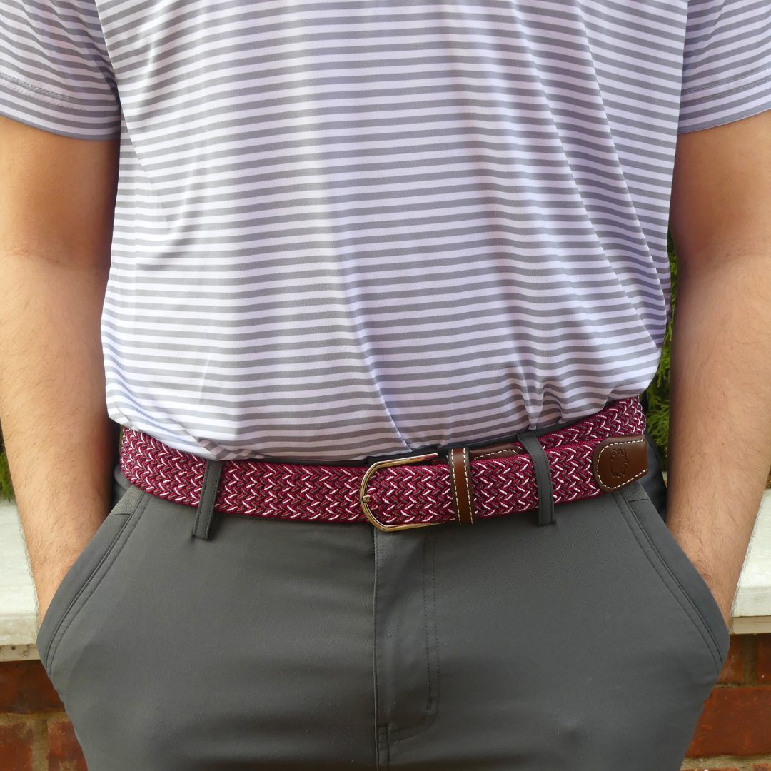 The Blackjack Woven Elastic Stretch Belt