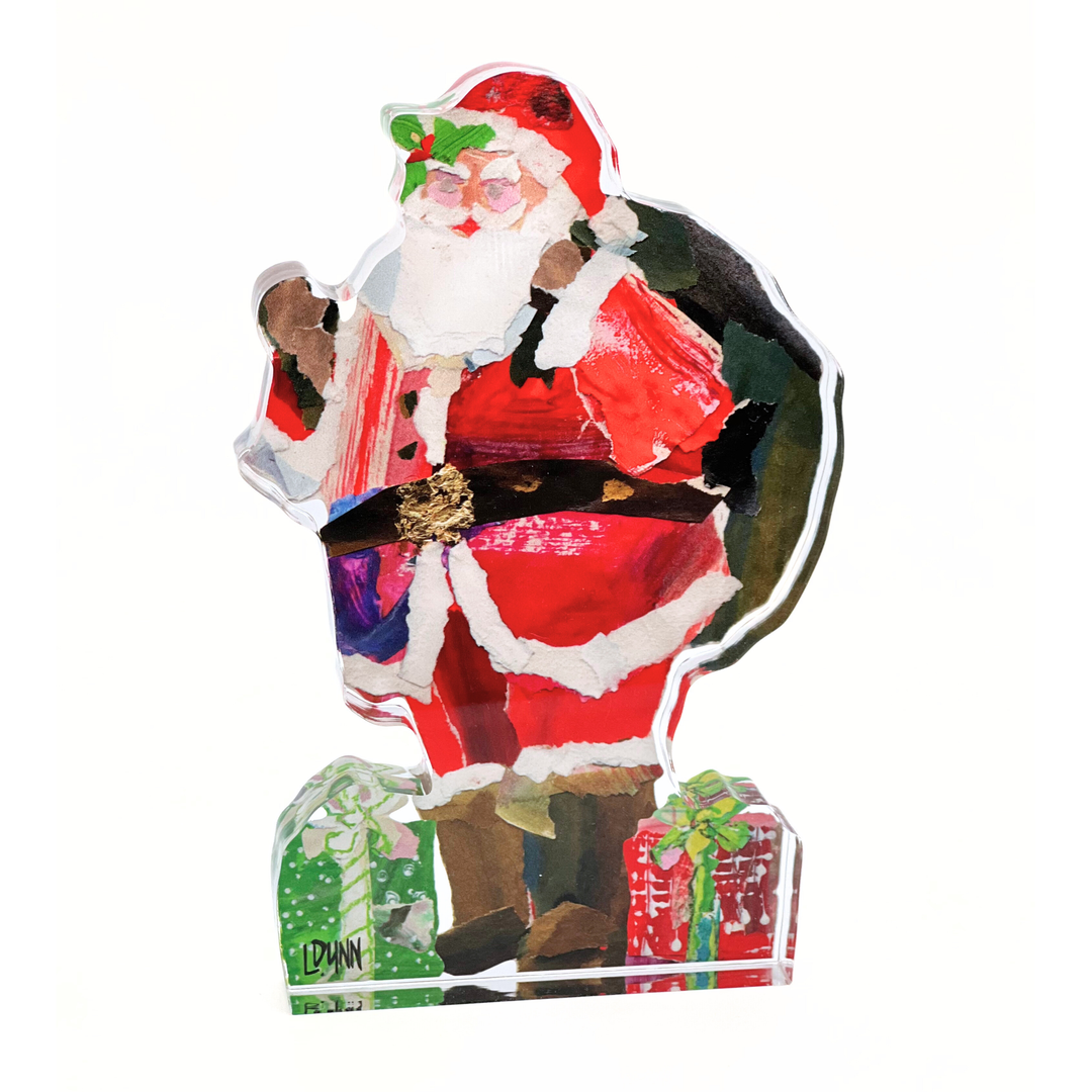 Jolly Ol' St Nick Acrylic Block - Gabrielle's Biloxi