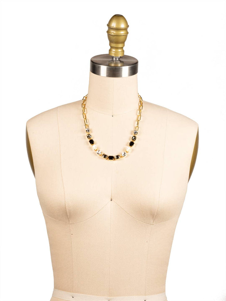 Sorrelli Octavia Paperclip Tennis Necklace -  Starry Night