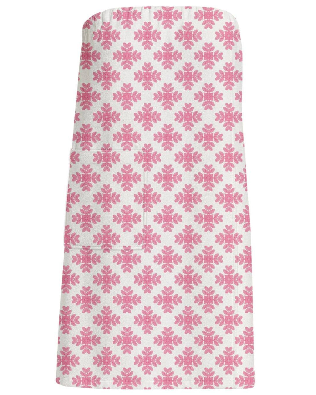 Brushstrokes Pink Bath Wrap - Gabrielle's Biloxi