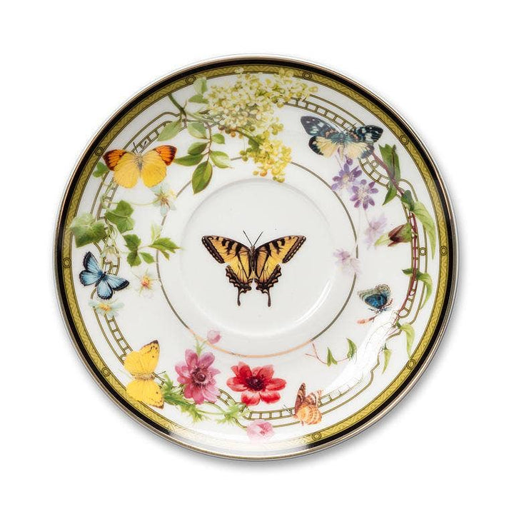 Butterfly Garden Cup & Saucer3"H(8oz) - Gabrielle's Biloxi