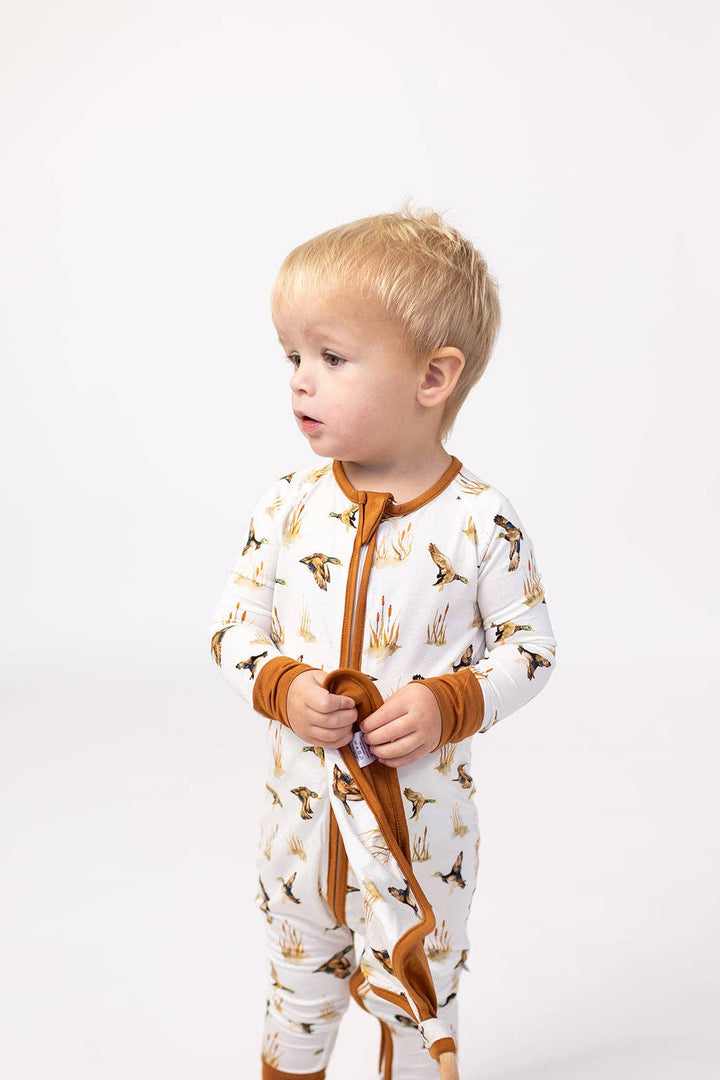 Ducks Double Zipper Bamboo Sleeper - Gabrielle's Biloxi